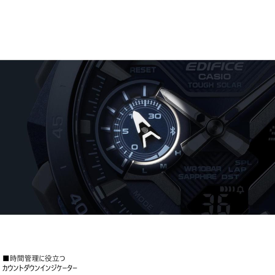 EDIFICE（CASIO） カシオ エディフィス ソーラー 腕時計 メンズ クロノ