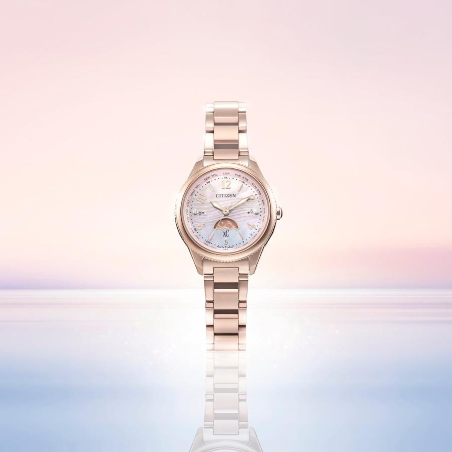 やま様✨美品箱付 CITIZEN シチズン XC クロスシー ソーラー 電波 CITIZEN XC シチズン クロスシー ソーラー電波時計 ピンク