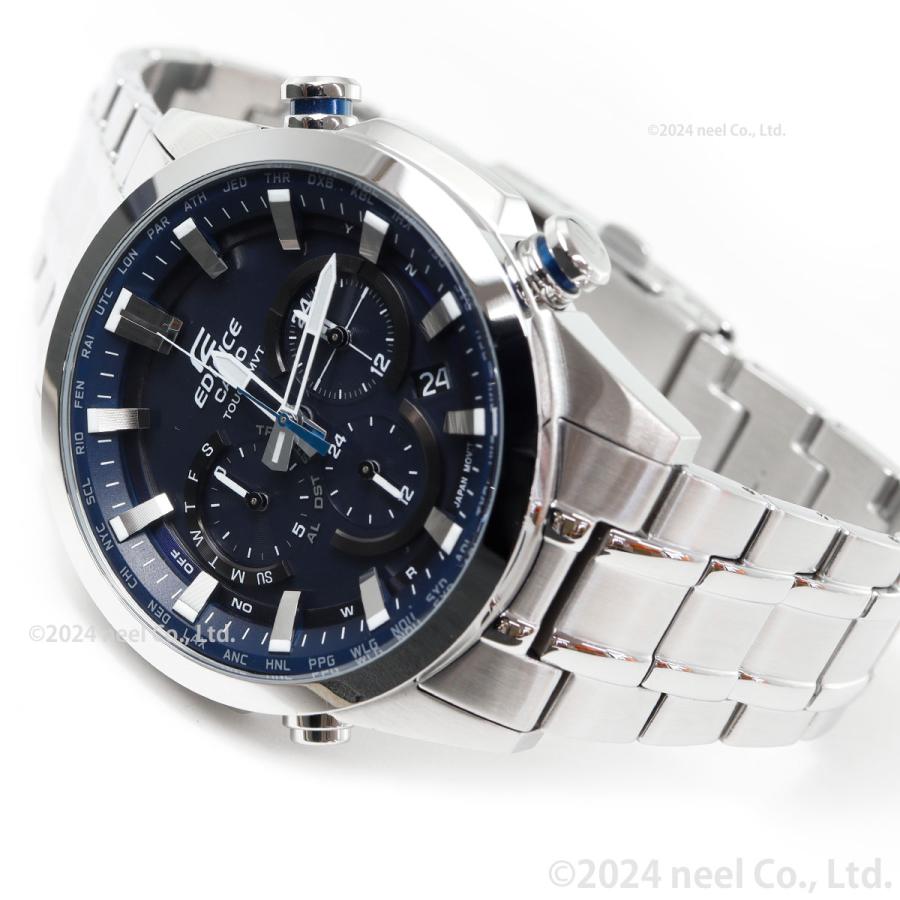 EDIFICE（CASIO） カシオ エディフィス 電波ソーラー 腕時計 メンズ