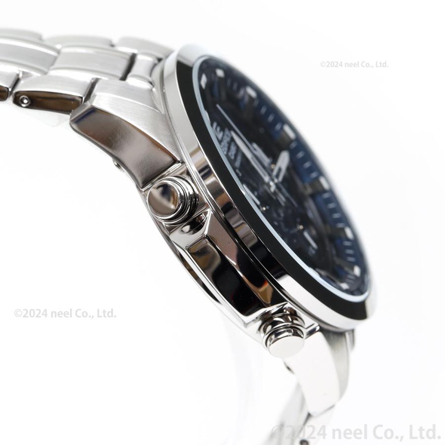 EDIFICE（CASIO） カシオ エディフィス 電波ソーラー 腕時計 メンズ