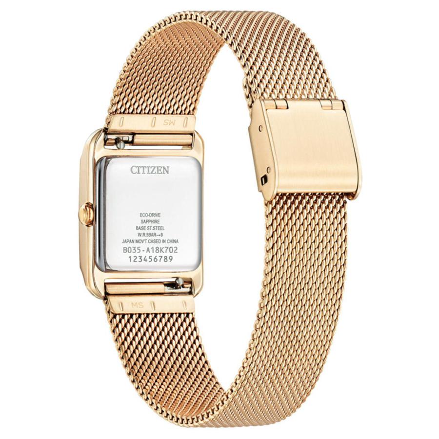 華やかゴールド CITIZEN シチズン エコドライブ B035-A18K702