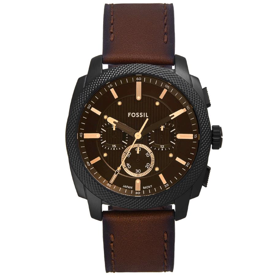 フォッシル FOSSIL 腕時計 メンズ MACHINE クロノグラフ ブラック