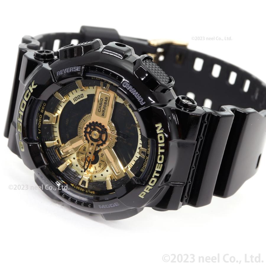 G-SHOCK Gショック 限定 腕時計 アナデジ ブラック×ゴールド GA-110GB
