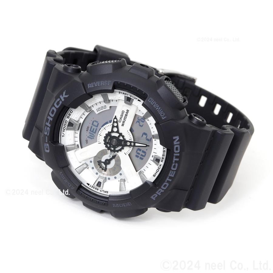 箱付き CASIO G-SHOCK GA-110WD-1AJF アナデジ G-SHOCK Gショック アナデジ 腕時計 メンズ GA-110WD-1AJF Black