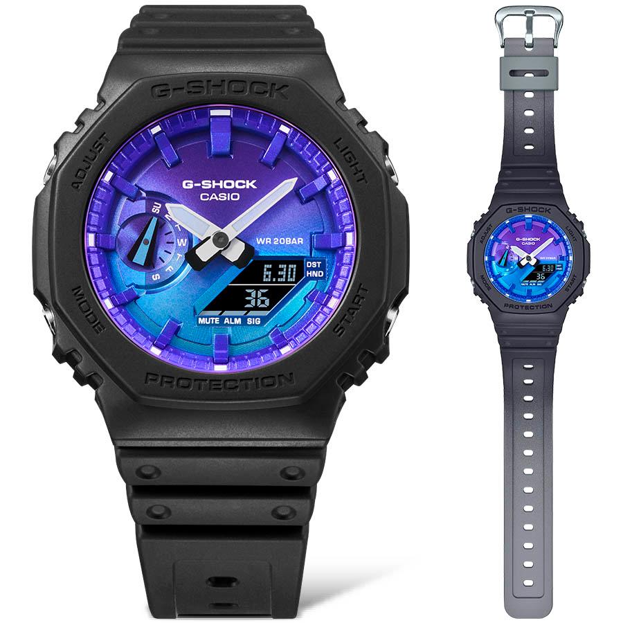G-SHOCK Gショック アナデジ 腕時計 メンズ GA-2100FL-1AJF Flame