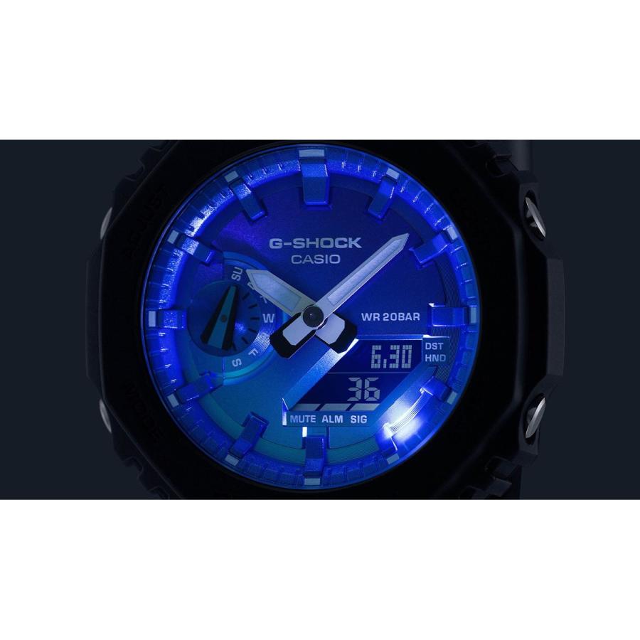 G-SHOCK Gショック アナデジ 腕時計 メンズ GA-2100FL-1AJF Flame
