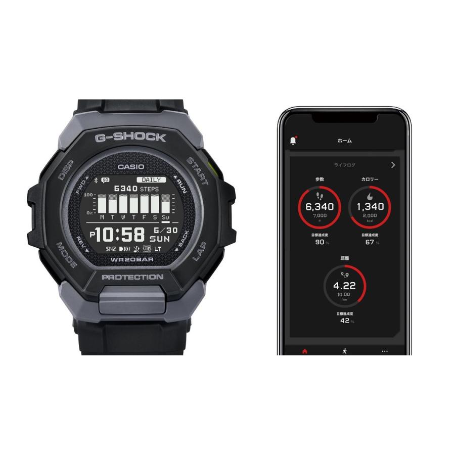G-SHOCK Gショック ジースクワッド G-SQUAD 腕時計 メンズ CASIO GBD