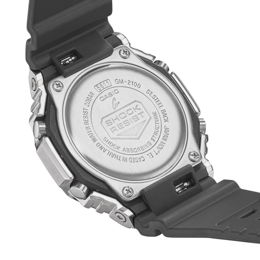 Gショック G-SHOCK メタル 腕時計 メンズ グレー ブラック GM-2100-1AJF ジーショック｜neel4｜17