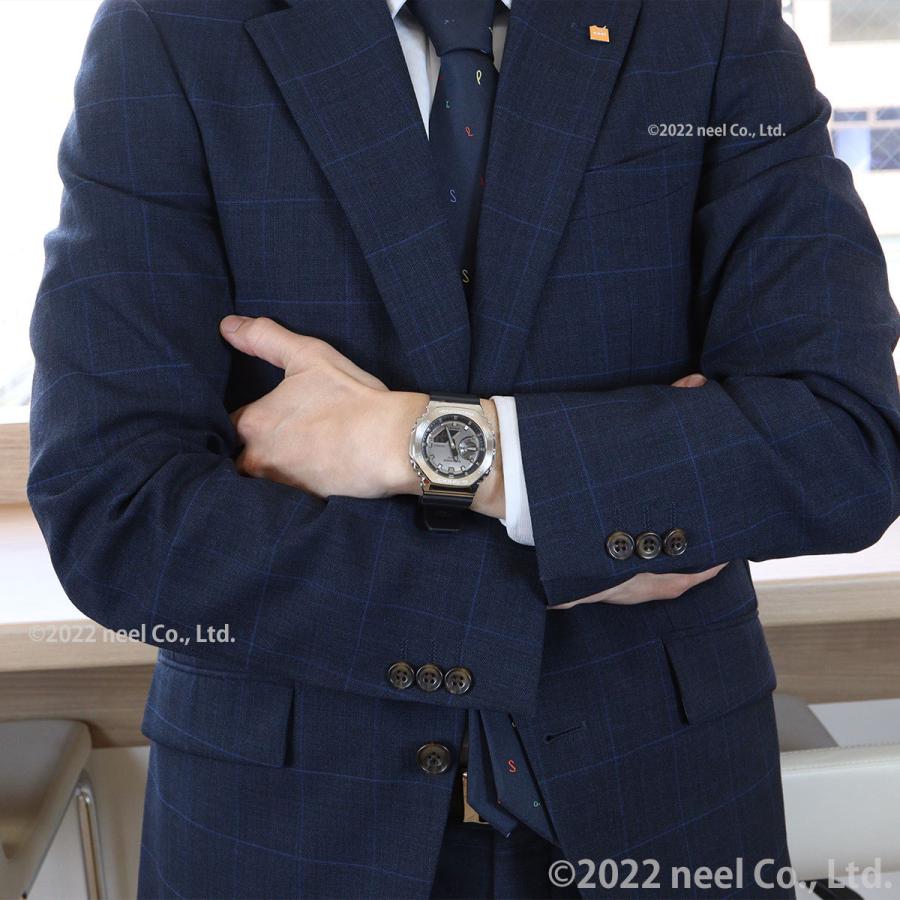 G-SHOCK Gショック メタル 腕時計 メンズ グレー ブラック GM-2100