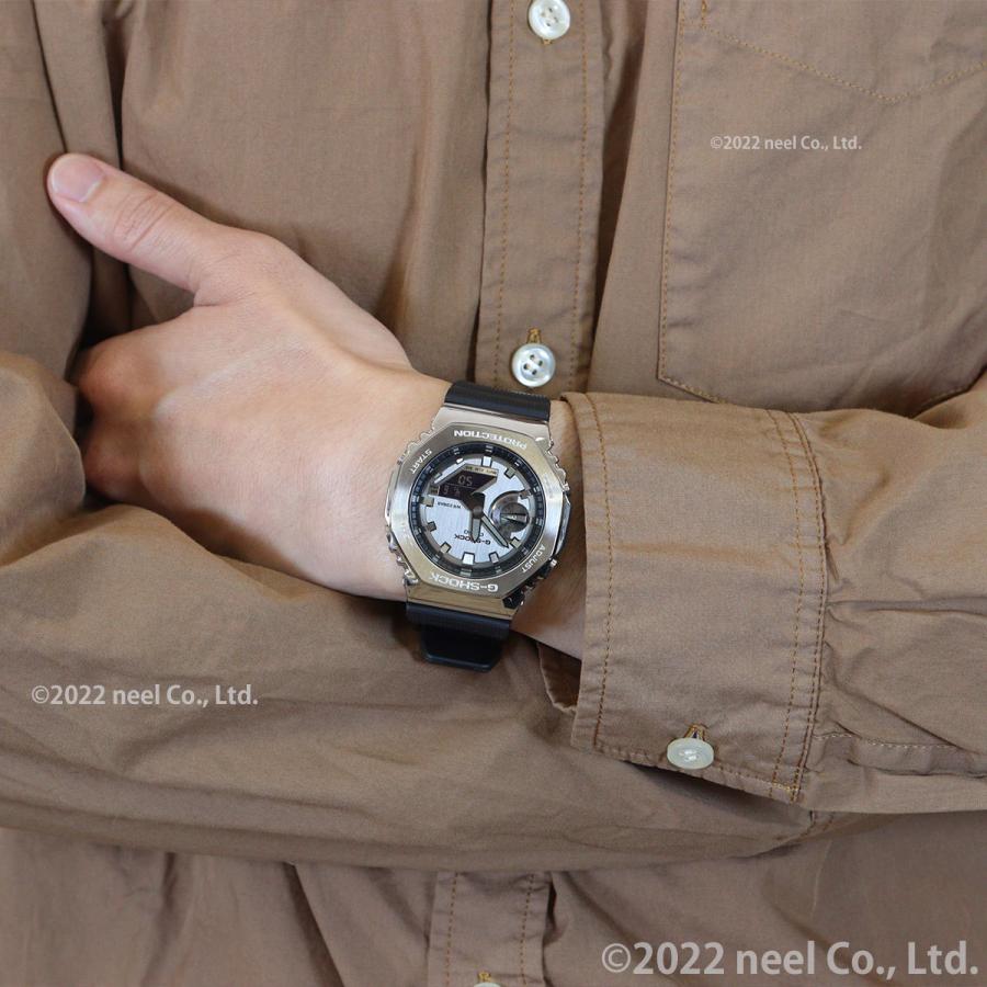 G-SHOCK Gショック メタル 腕時計 メンズ グレー ブラック GM-2100