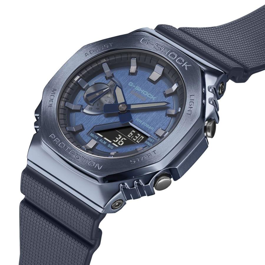 G-SHOCK Gショック メタル 腕時計 メンズ GM-2100N-2AJF ネイビー ジー