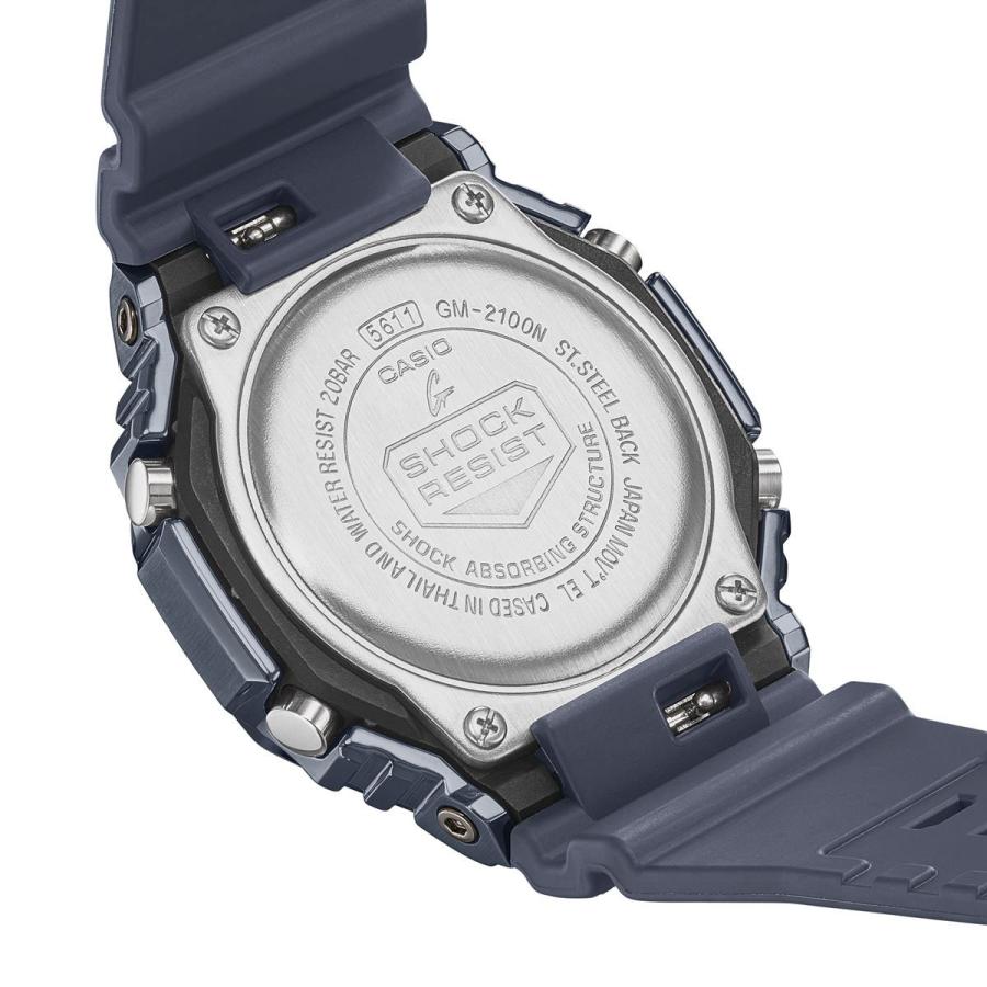 G-SHOCK Gショック メタル 腕時計 メンズ GM-2100N-2AJF ネイビー ジー