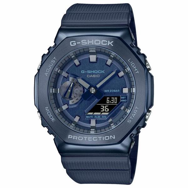 G-SHOCK Gショック メタル 腕時計 メンズ GM-2100N-2AJF ネイビー ジー