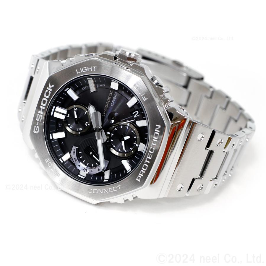 ほぼ新品 G-SHOCK GMC-B2100D-1AJF シルバーステンレス GMC-B2100D-1AJF | CASIO