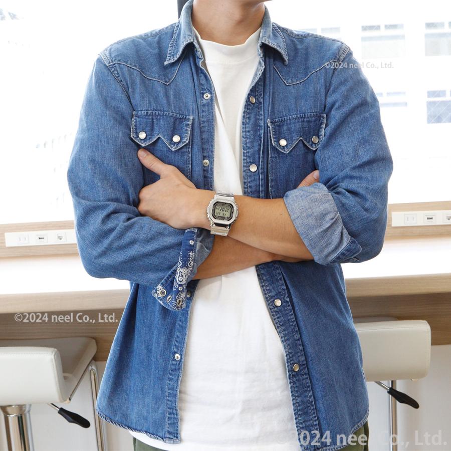 G-SHOCK （豪華おまけ有） Gショック フルメタル シルバー 電波