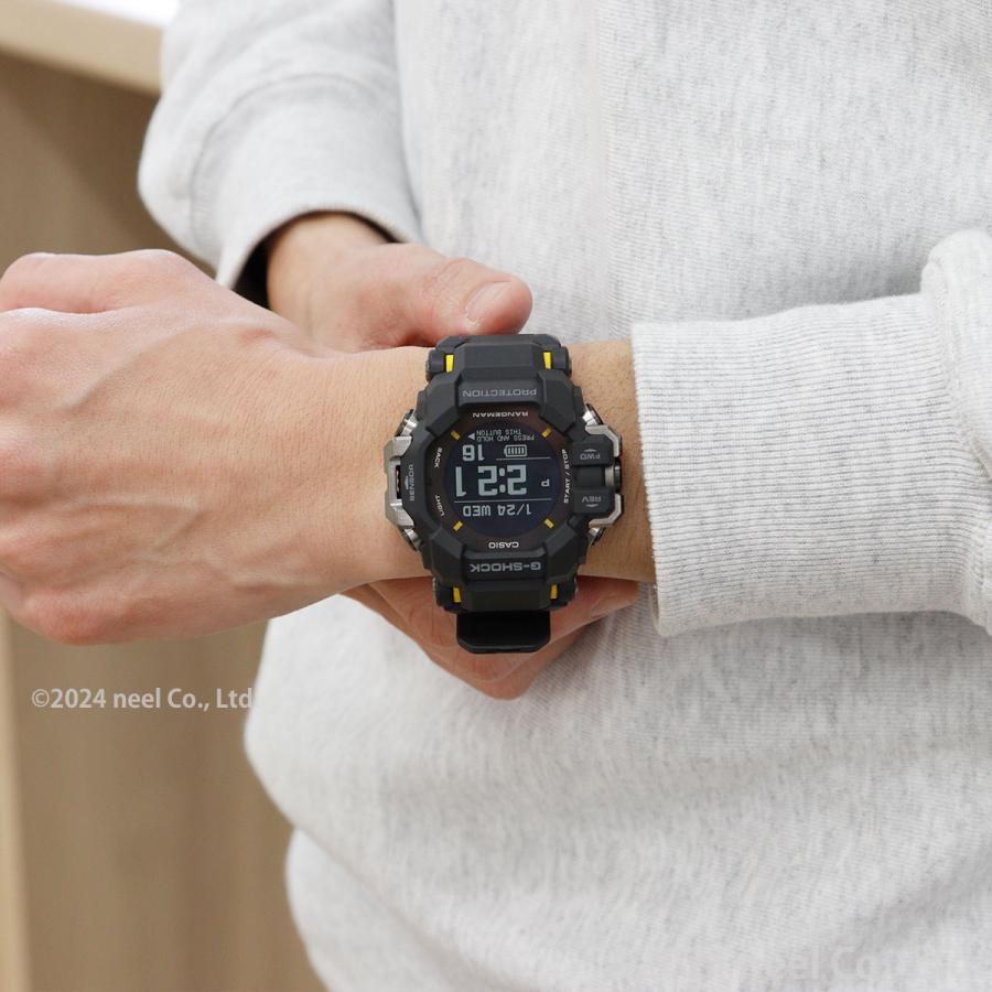 Gショック レンジマン G-SHOCK RANGEMAN 電波 ソーラー 腕時計 メンズ GPR-H1000-1JR MASTER OF G ジーショック｜neel4｜04