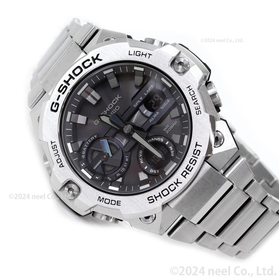 ジーショック　ジースチール　G-SHOCK GST-B400-1AJF　美品 楽天市場】G-SHOCK G-STEEL GST-B400BB-1AJF カシオ CASIO G