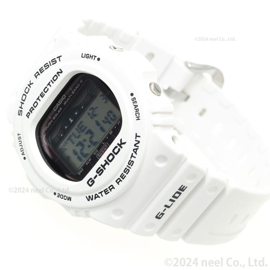 G-SHOCK 腕時計 ホワイト Gショック Gライド G-SHOCK G-LIDE 電波 ソーラー 腕時計 メンズ