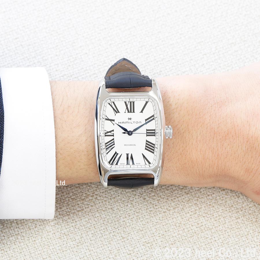 Hamilton 自動巻き時計 スケルトン 美品(OH済み) ハミルトンの人気セミスケルトンモデル「ジャズマスター オープン