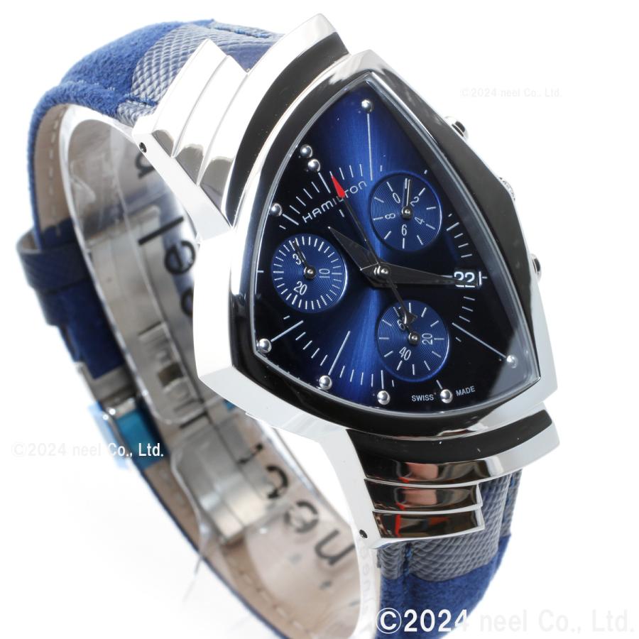 VENTURA ハミルトン HAMILTON Ventura ベンチュラ クロノ ブルー
