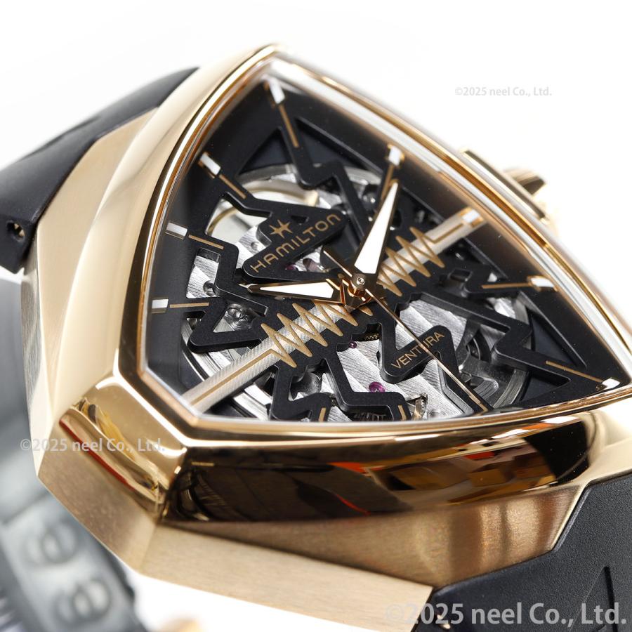 【美品】Hamilton ハミルトン　時計　メンズ　自動巻き ベンチュラ　AT 楽天市場】【Hamilton】ハミルトン ベンチュラ 自動巻き手
