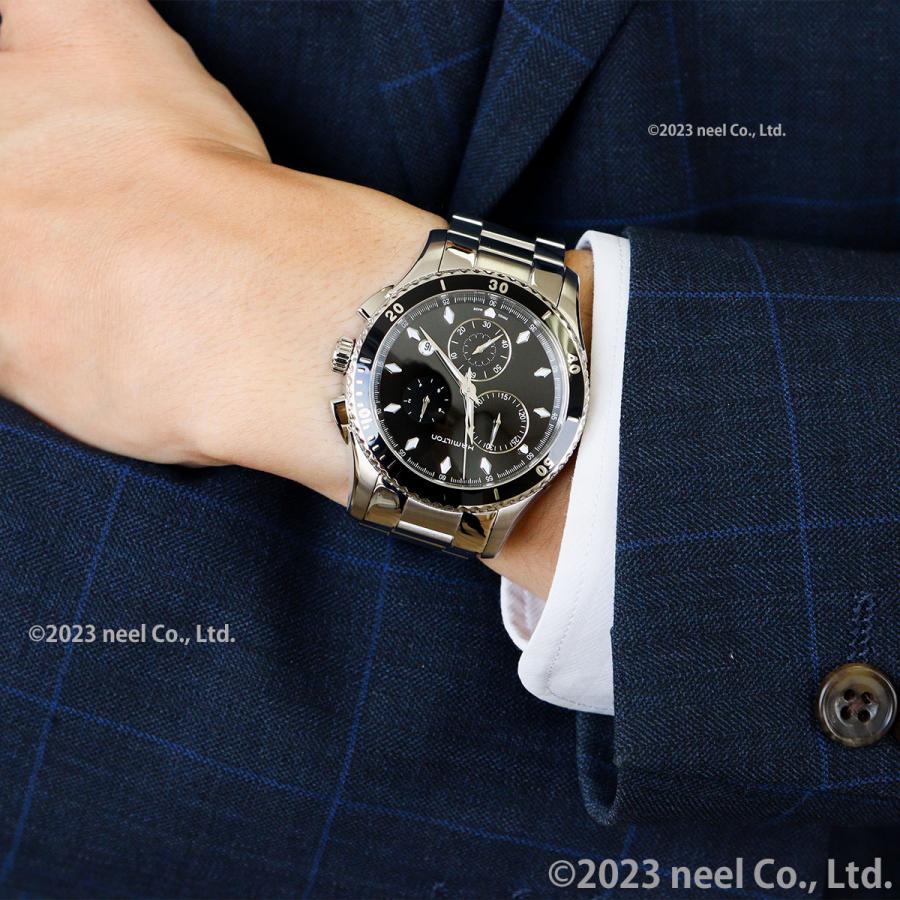 美品 ハミルトン ジャズマスター クロノグラフ クォーツ H3715120 QZ Jazzmaster ハミルトン ジャズマスター HAMILTON クロノ クォーツ