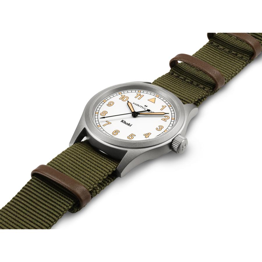 【美品】Hamilton Khaki ハミルトンカーキH684410 Near MINT w/ Box] Hamilton Khaki H684410 Black Dial Men's