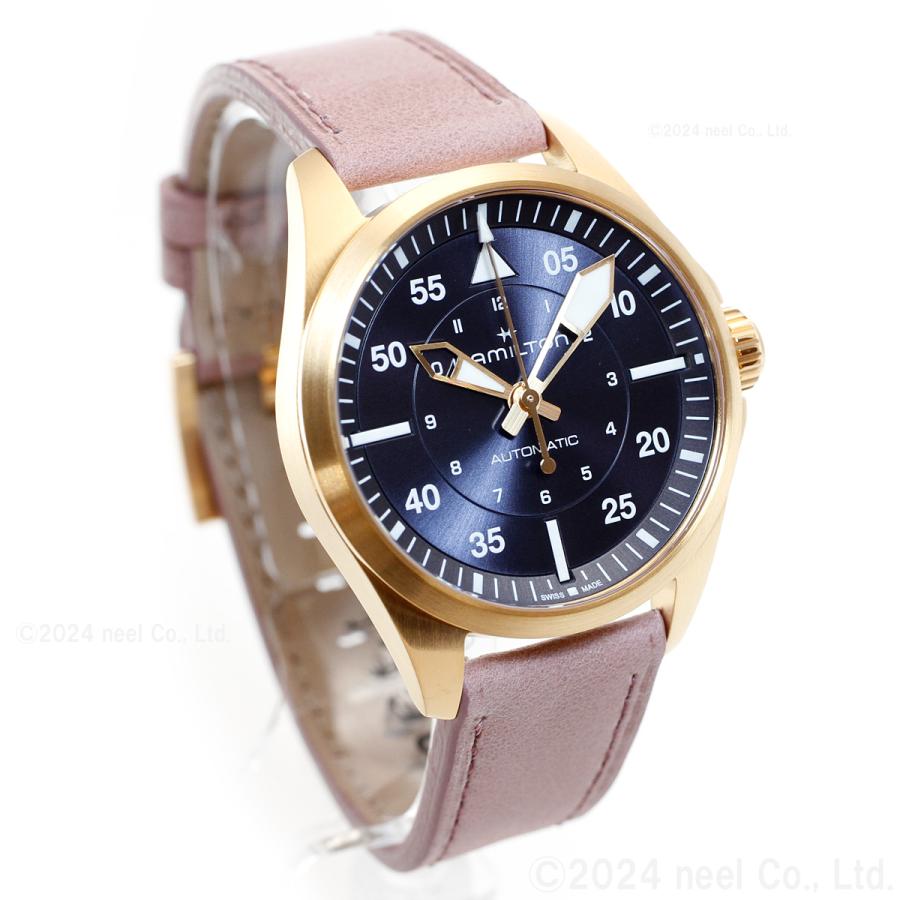 HAMILTON 自動巻き 腕時計 ゴールド KHAKI AVIATION ハミルトン HAMILTON カーキ アビエーション