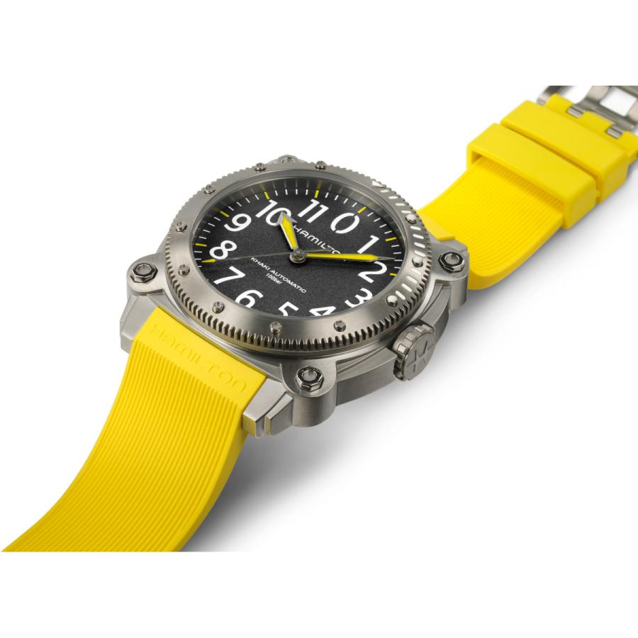 KHAKI NAVY ハミルトン HAMILTON カーキ ネイビー オート チタニウム