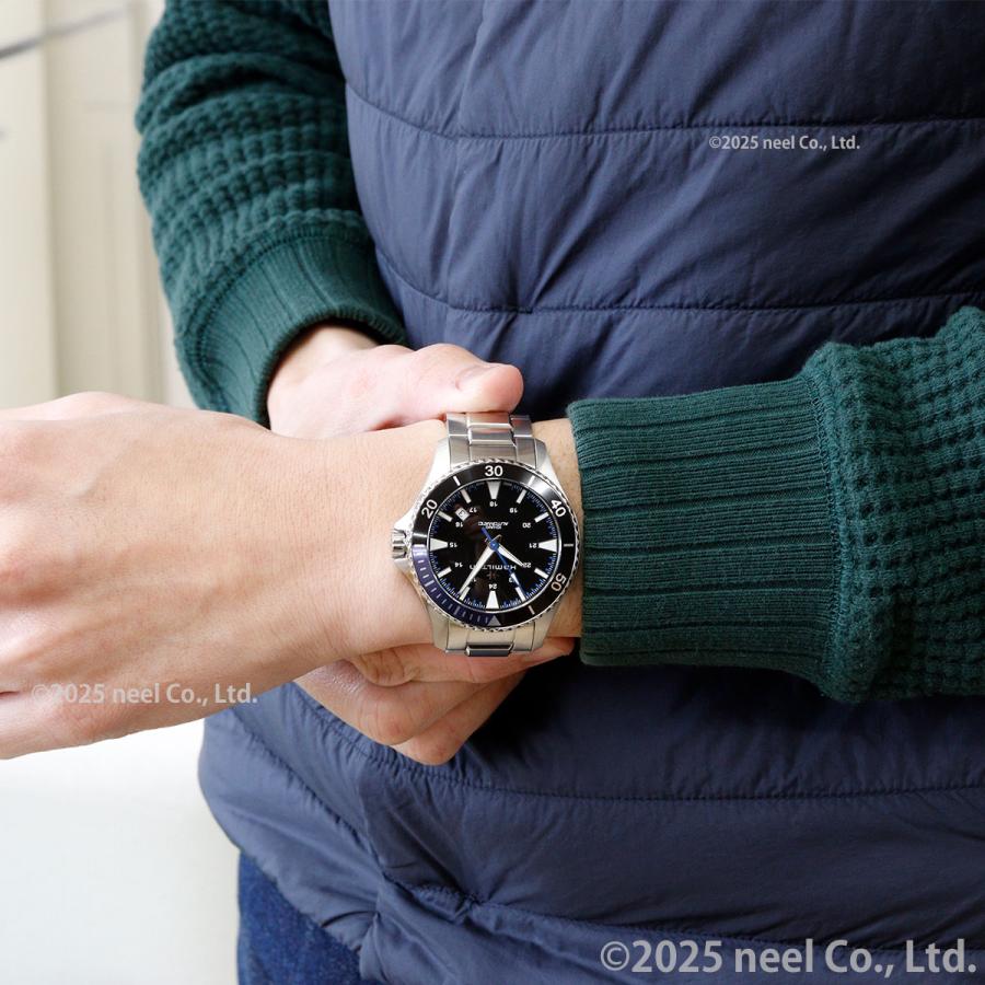 KHAKI NAVY ハミルトン HAMILTON カーキ ネイビー スキューバ オート