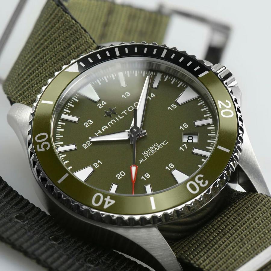 KHAKI NAVY ハミルトン HAMILTON カーキ ネイビー スキューバ オート