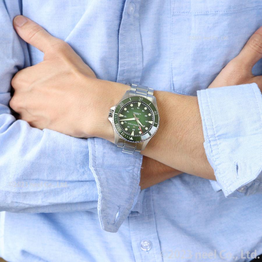 KHAKI NAVY ハミルトン HAMILTON カーキ ネイビー スキューバ オート