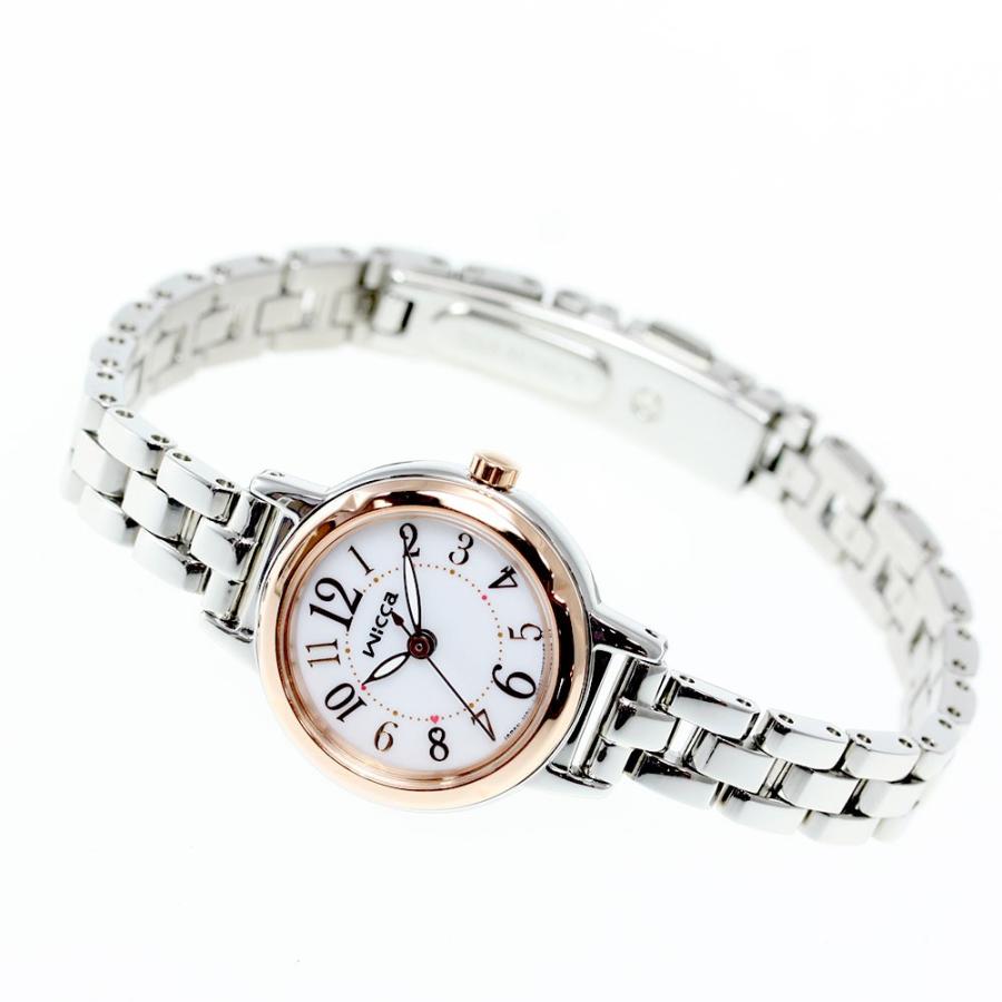 wicca ウィッカ シチズン ソーラーテック 腕時計 レディース KP3