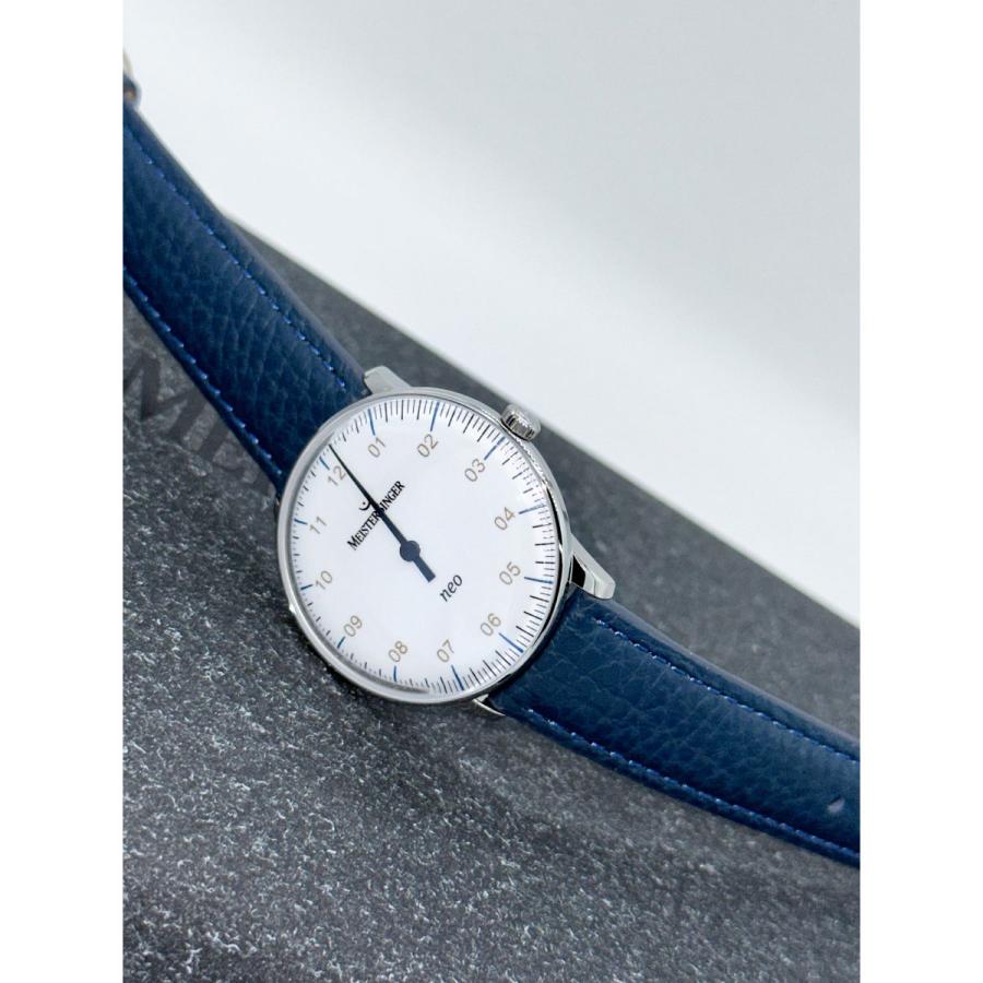 マイスタージンガ― MeisterSinger AM5.01 スクリプト スモールセコンド 手巻き メンズ 良品 _955352 ノベルティー付き）マイスタージンガー MeisterSinger ネオ ホワイト