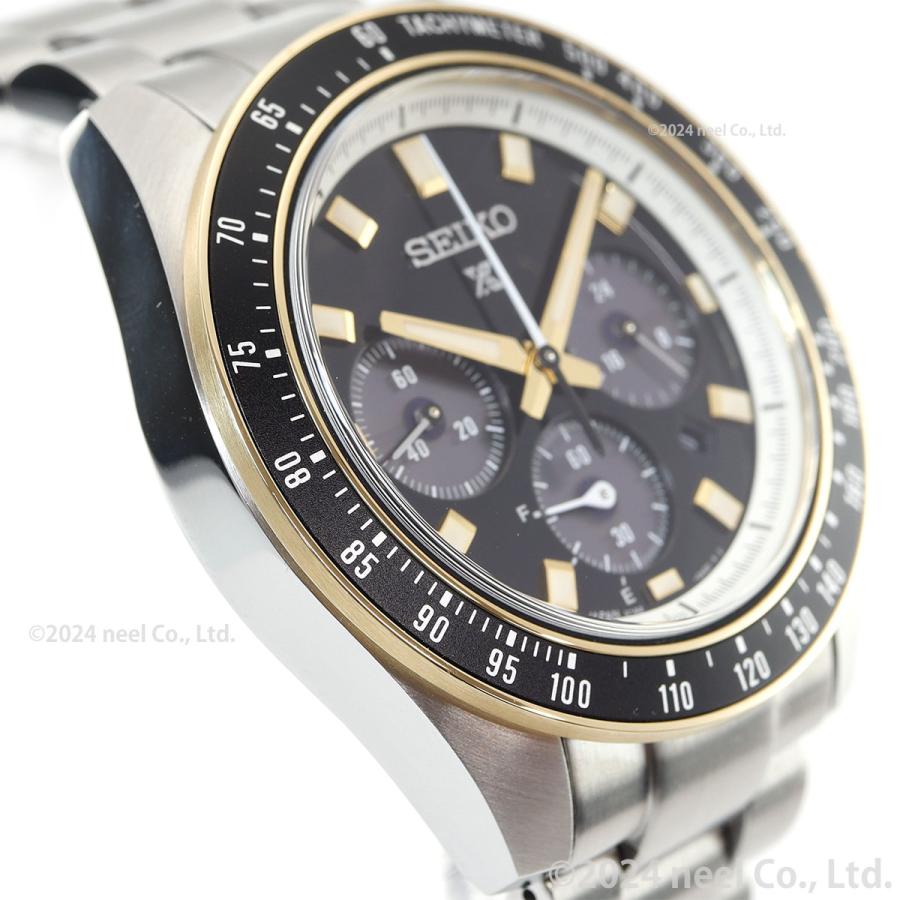 SEIKO PROSPEX スピードタイマー SBDL113 美品中古 ソーラー PROSPEX （ノベルティー付き）セイコー プロスペックス スピード