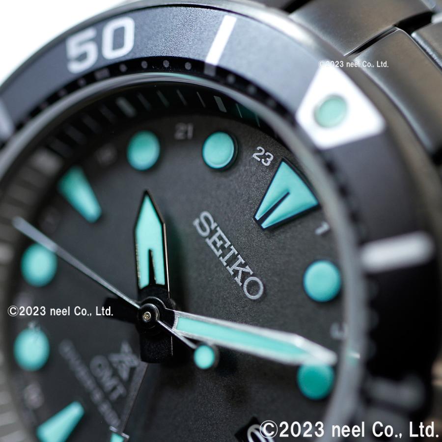 美品 セイコー プロスペックス ソーラー腕時計 SSC017 ブラック×ブルー 美品 セイコー プロスペックス ソーラー腕時計 SSC017 ブラック