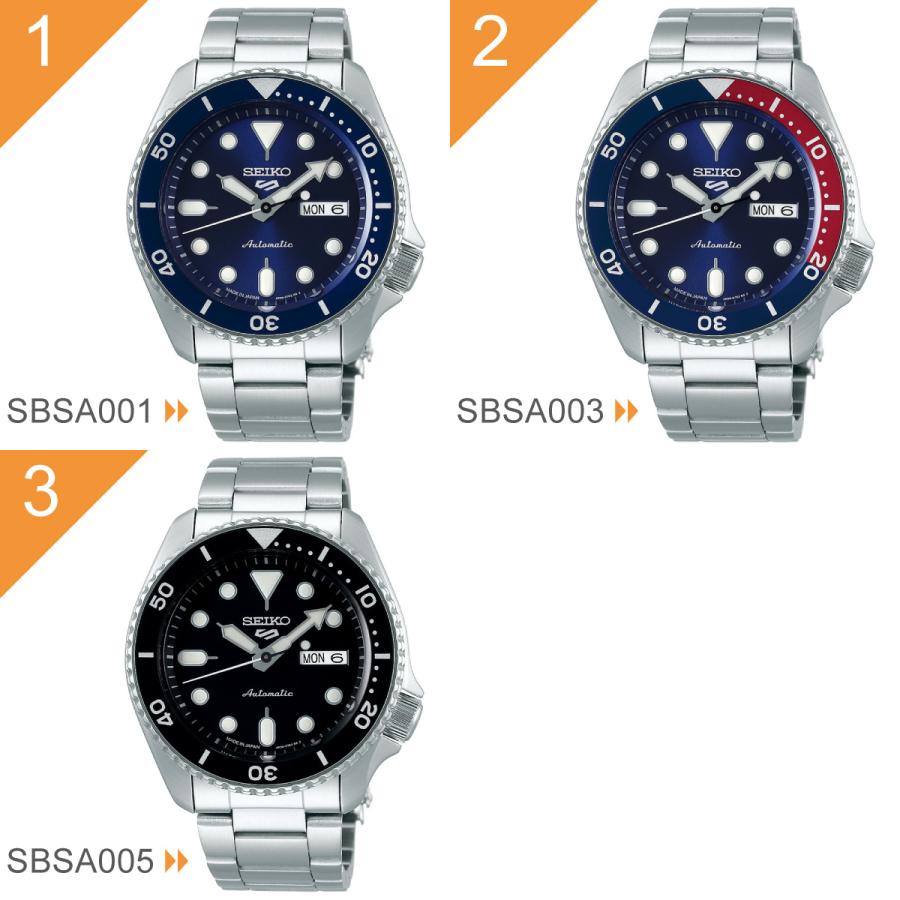 Seiko 5 Sports セイコー5 スポーツ SEIKO SPORTS SBSA 自動巻き