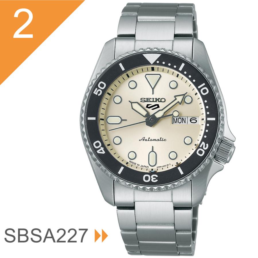 Seiko 5 Sports セイコー5 スポーツ SEIKO SPORTS SBSA 自動巻き