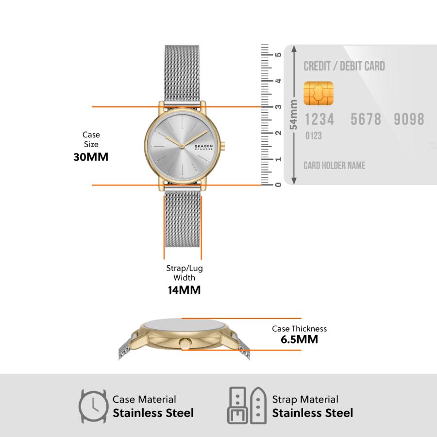 SKAGEN（スカーゲン） 腕時計 レディース SIGNATUR LILLE 二針