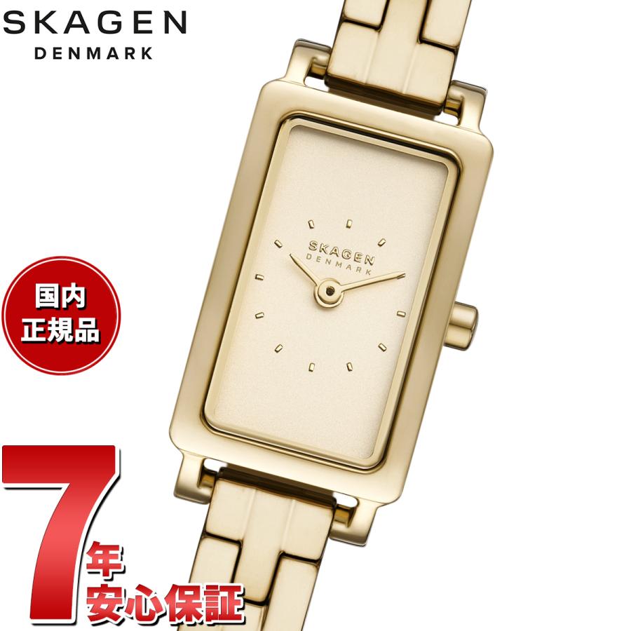 SKAGEN（スカーゲン） 腕時計 レディース HAGEN MICRO 二針 ゴールド 