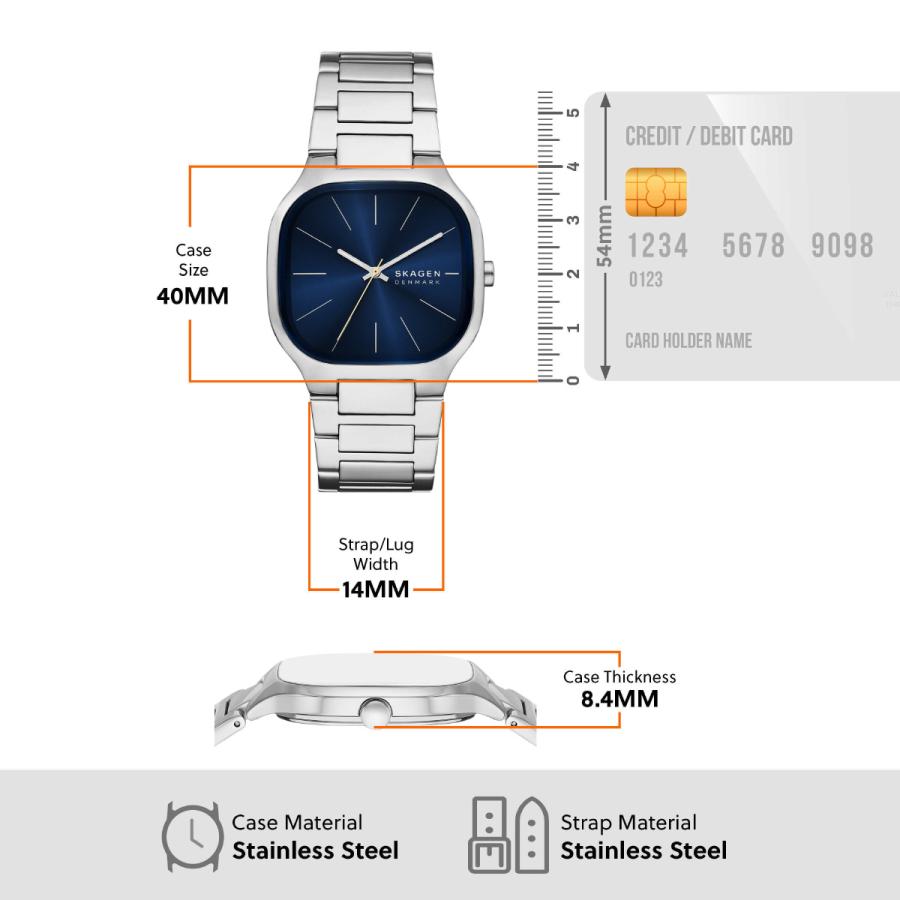 SKAGEN（スカーゲン） （ノベルティー付き）スカーゲン 腕時計 メンズ