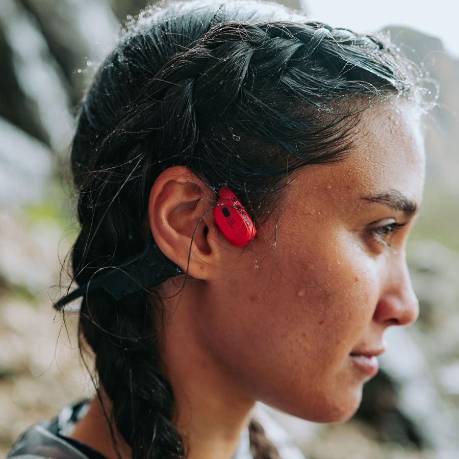 Suunto Wing Lava Red　骨伝導イヤホン スント（SUUNTO） 骨伝導イヤホン WING RED｜【ハンズネットストア】