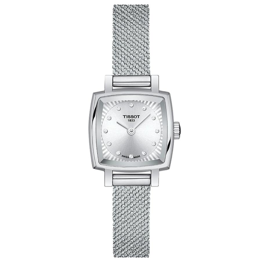 ラブリー ティソ TISSOT 腕時計 レディース スクエア T058.109.11