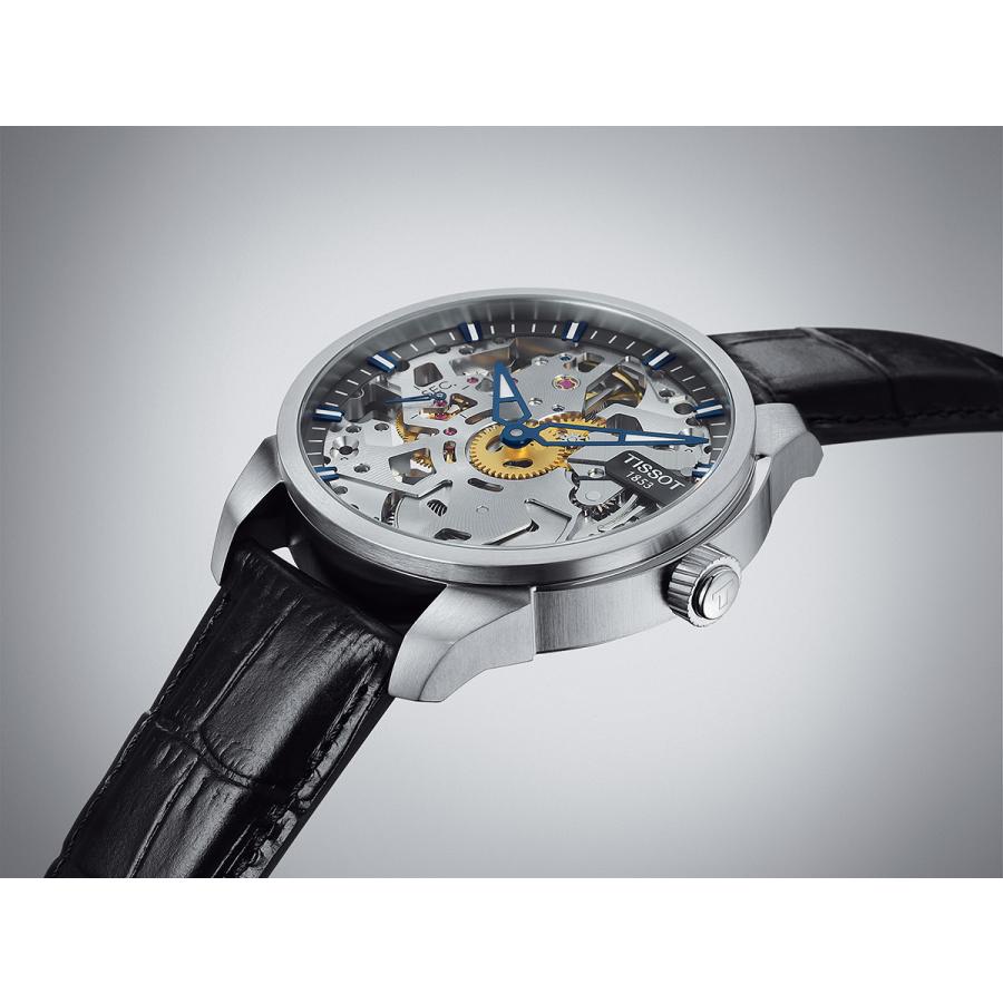 T-コンプリカシオン ティソ TISSOT 腕時計 メンズ スケレッテ 自動巻き