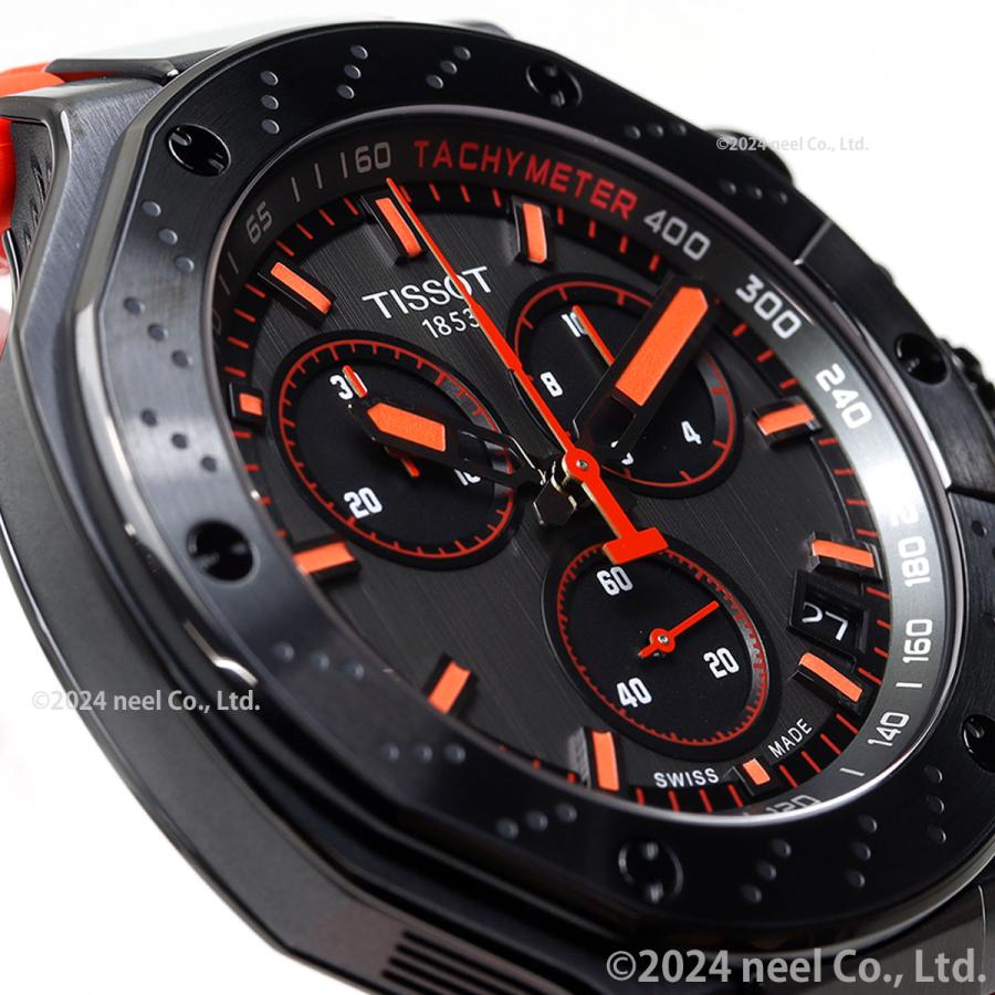 T-レース ティソ TISSOT クォーツ クロノグラフ T141.417.37.061.01