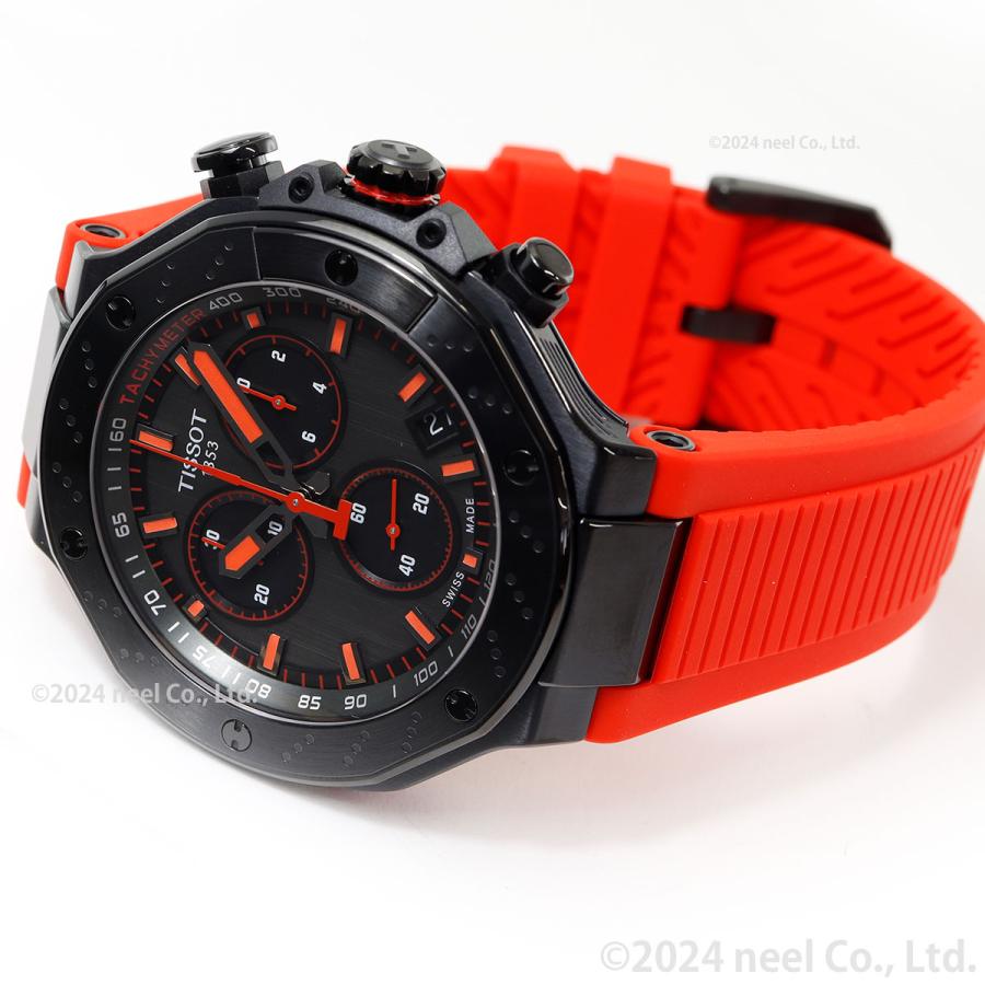 T-レース ティソ TISSOT クォーツ クロノグラフ T141.417.37.061.01
