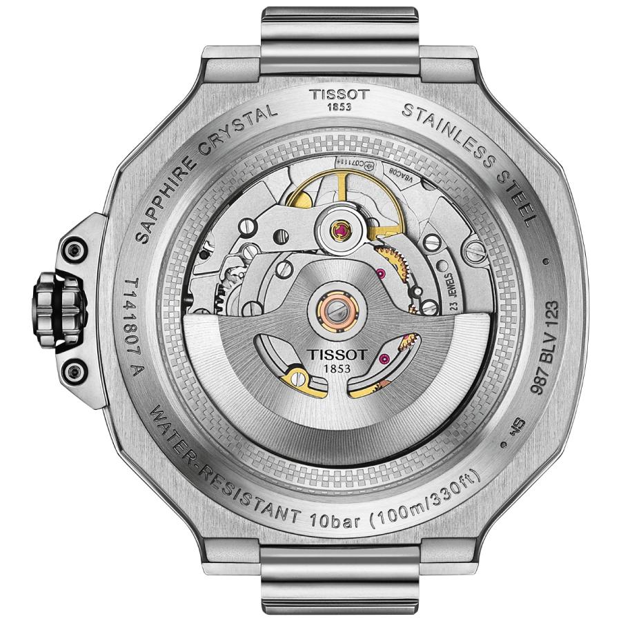 T-レース ティソ TISSOT パワーマティック80 41mm T141.807.11.041.00