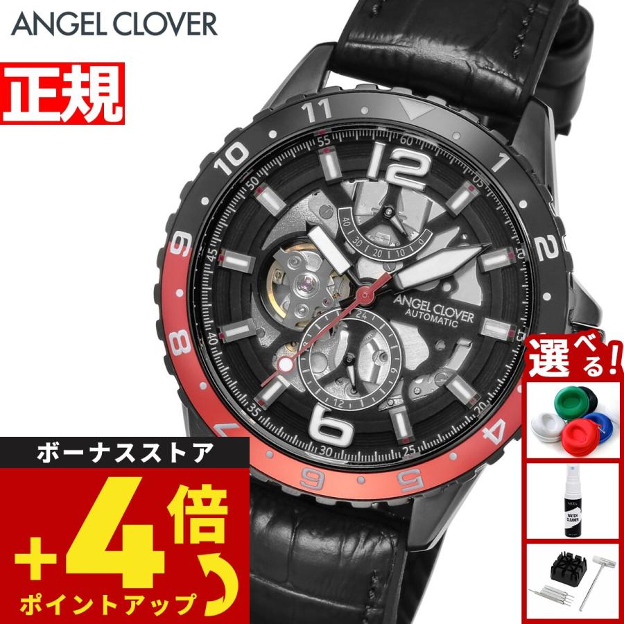 TIME CRAFT エンジェルクローバー 自動巻 腕時計 メンズ TCA45BBK-BKN 