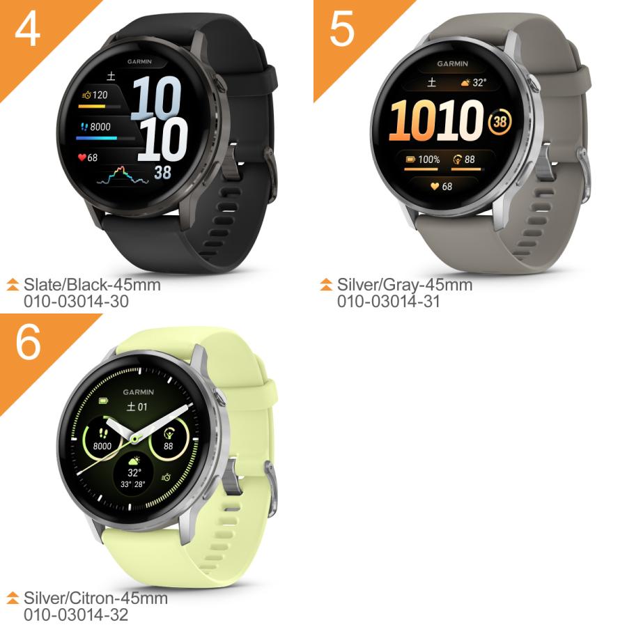 ガーミン GARMIN Venu 4 010-03013-30 010-03013-31 010-03013-32 010-03014-30 010-03014-31 010-03014-32の画像
