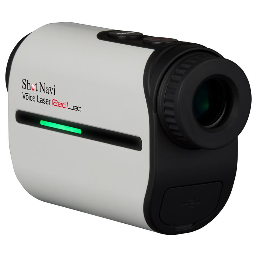 ショットナビ Shot Navi ボイスレーザー レッドレオ Voice Laser Red Leo ゴルフ レーザー 距離測定器 ホワイト | ShotNavi | 01
